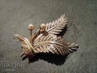 Broșă placată cu aur, elegantă 21.10.25