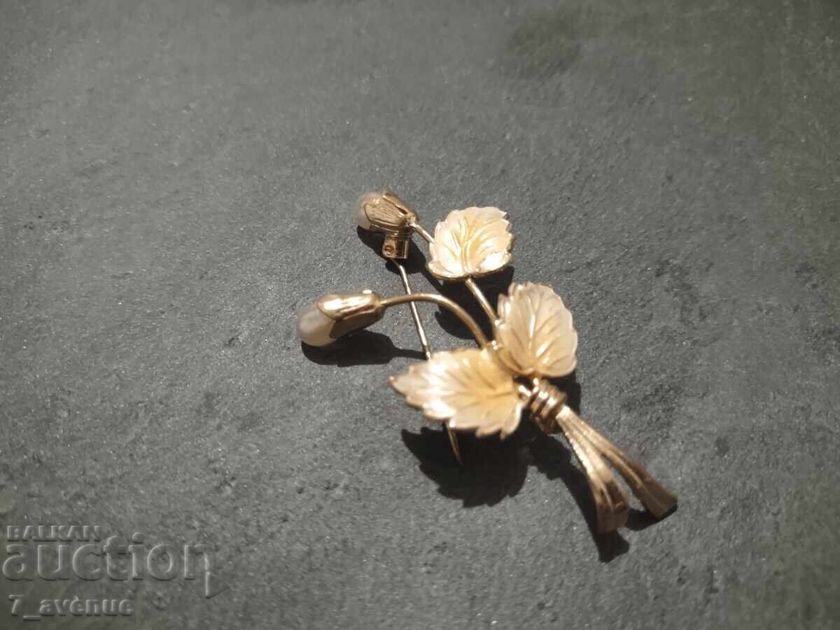 Брошка  позлата, стилна 21.10.25