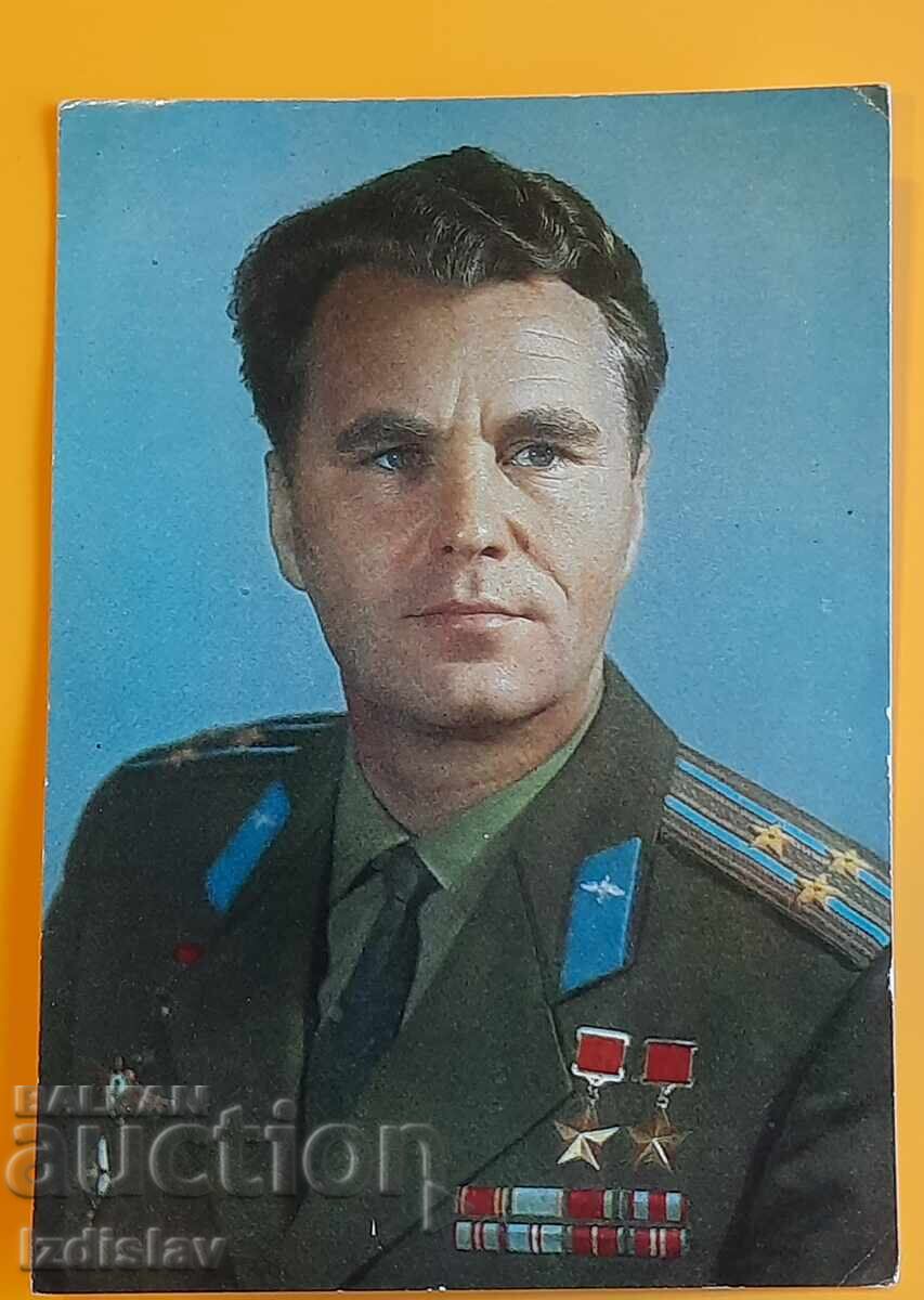 Владимир Алексеевич Шаталов,космонавт,снимка,картичка Владимир Алексеевич Шаталов,космонавт,снимка,картичка
