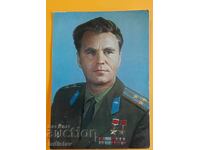 Βλαντιμίρ Αλεξέγιεβιτς Σατάλοφ, κοσμοναύτης, φωτογραφία, καρτ ποστάλ