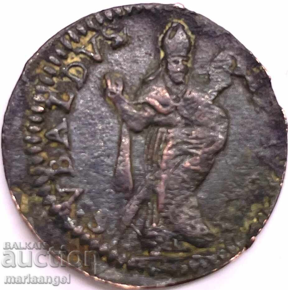 Quatrino Vatican Benedict XIV 1740 - 1758 St. Ubald - 5