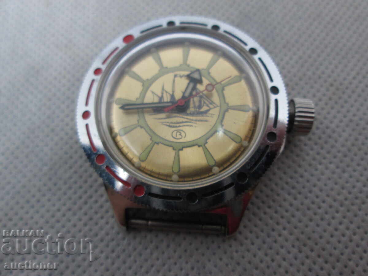 ПРОДАВАМ ЧИСТО НОВ  СЪВЕТСКИ ЧАСОВНИК-АМФИБИЯ с цена 150.00 лв. | € 76.69