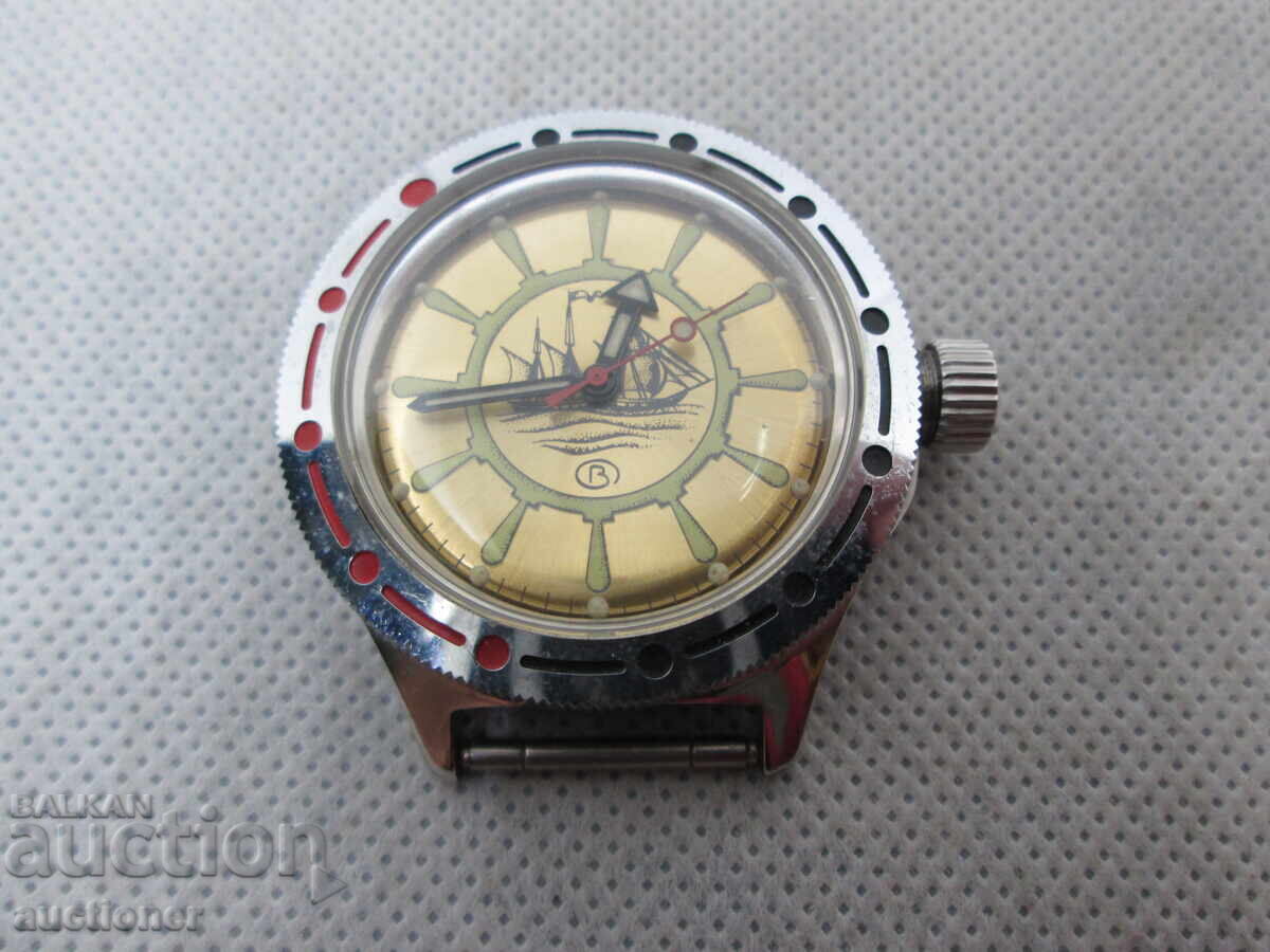 ПРОДАВАМ ЧИСТО НОВ  СЪВЕТСКИ ЧАСОВНИК-АМФИБИЯ - 7