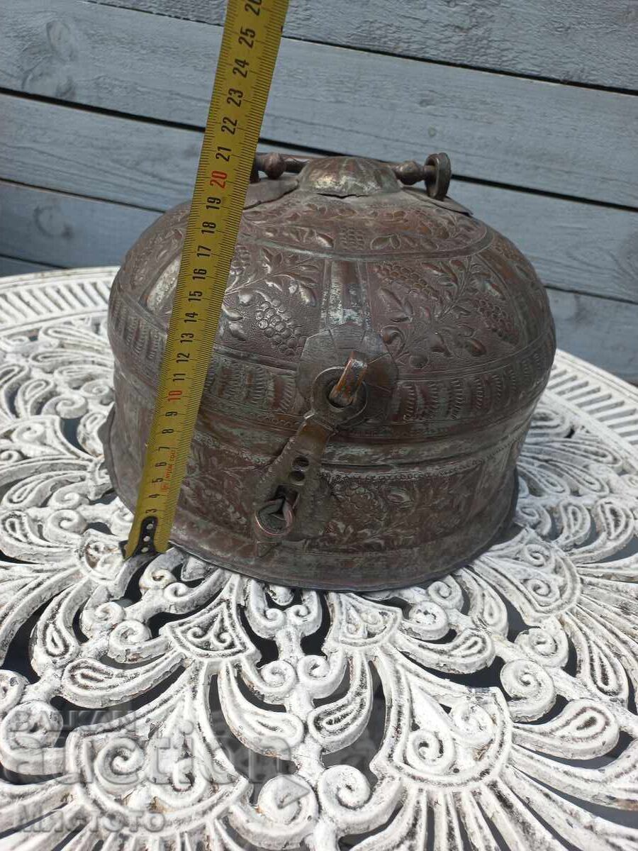 Delivery of Sefertas Copper Vessel Old Large Delivery of Sefertas Copper Vessel Old Large