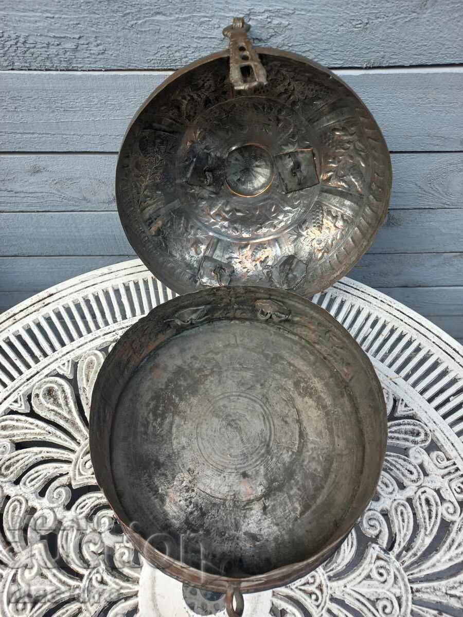 Sefertas Copper Vessel Old Large - 5