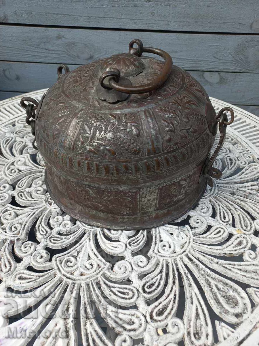 Sefertas Copper Vessel Old Large