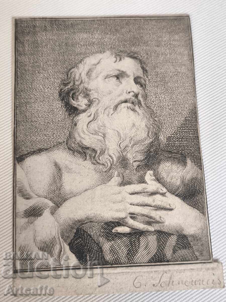 Доставка на Графика портрет на светец