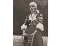 1938G. FOTOGRAFIE REGALĂ, COSTUM POPULAR