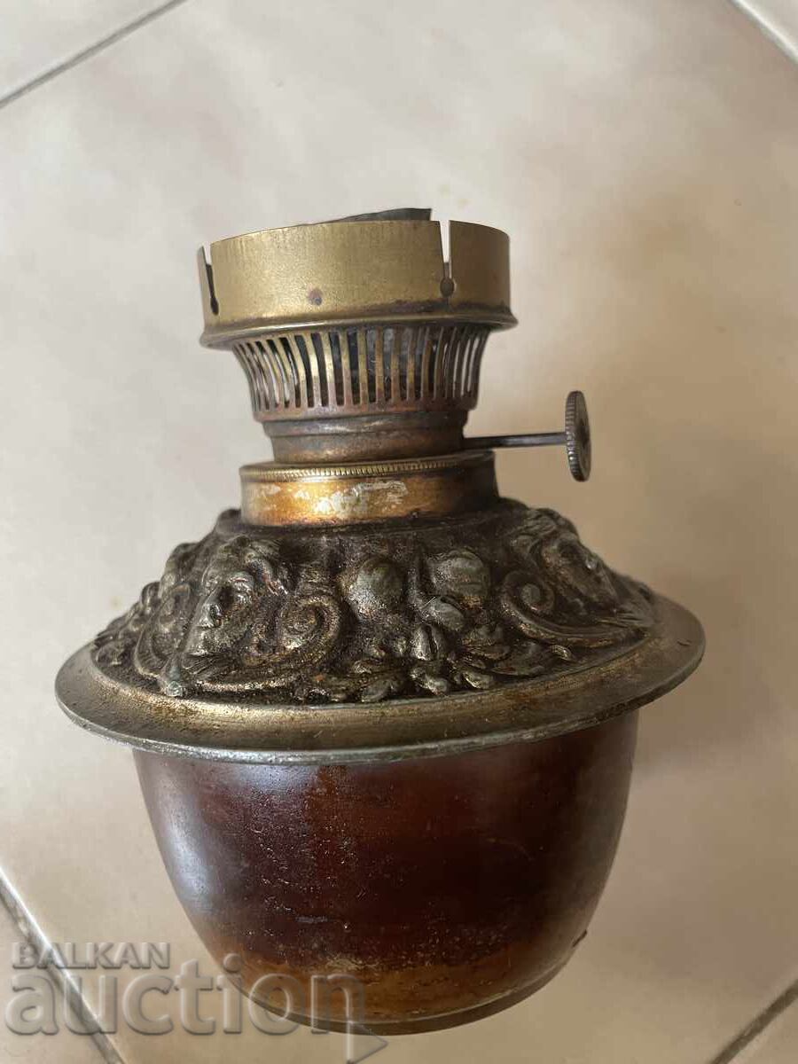 Δημοπρασία Λάμπα γκαζιού - 12 εκ. ύψος, χάλκινη