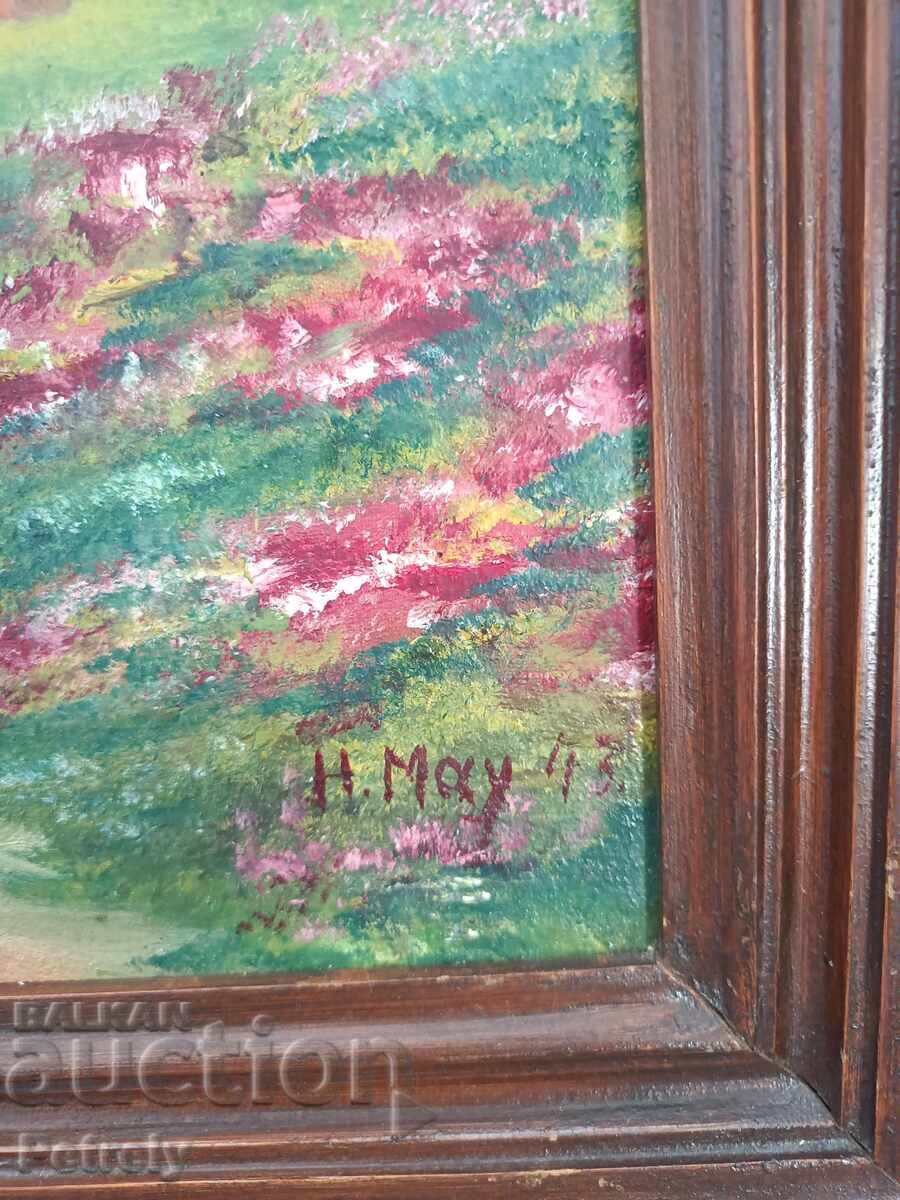 Auction Old oil painting Auction Old oil painting