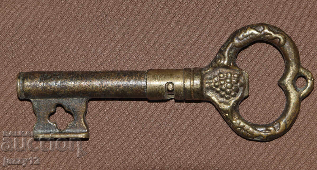 Delivery of Interesting Bronze Decorative Corkscrew Key