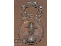 Interesantă decorațiune metalică decorativă Franța