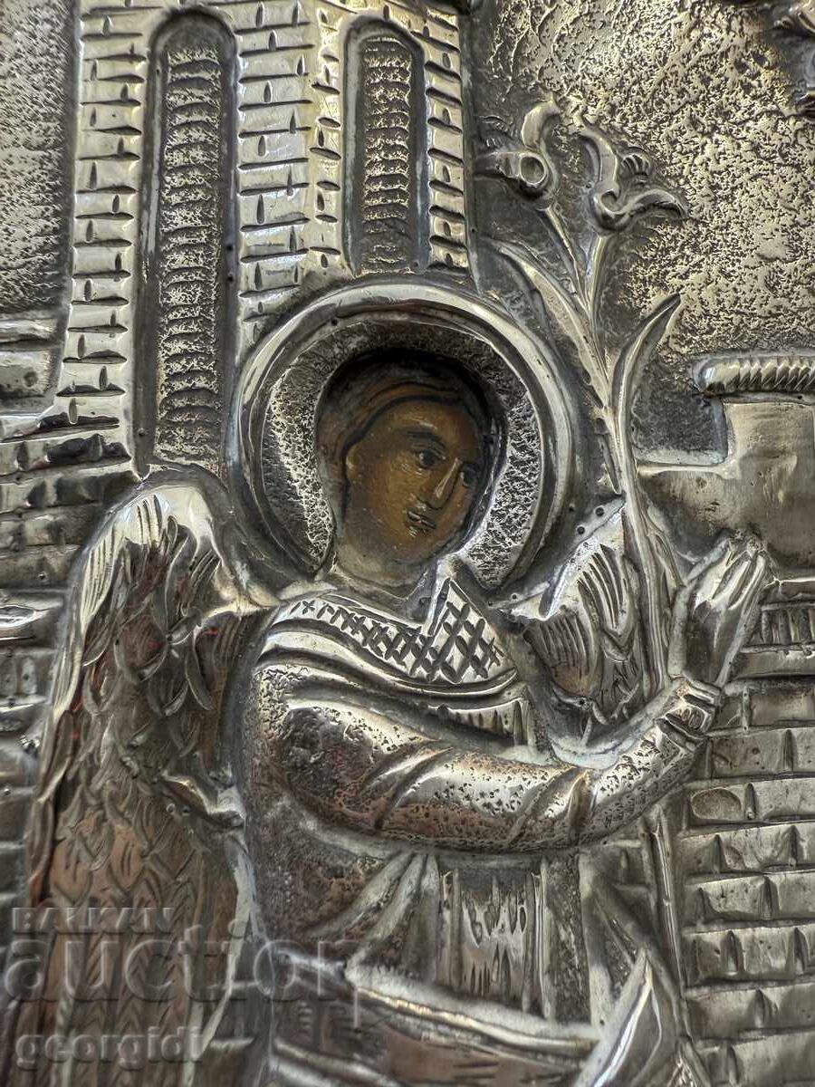 Delivery of Silver Icon "Annunciation". No. 7517 Delivery of Silver Icon "Annunciation". No. 7517