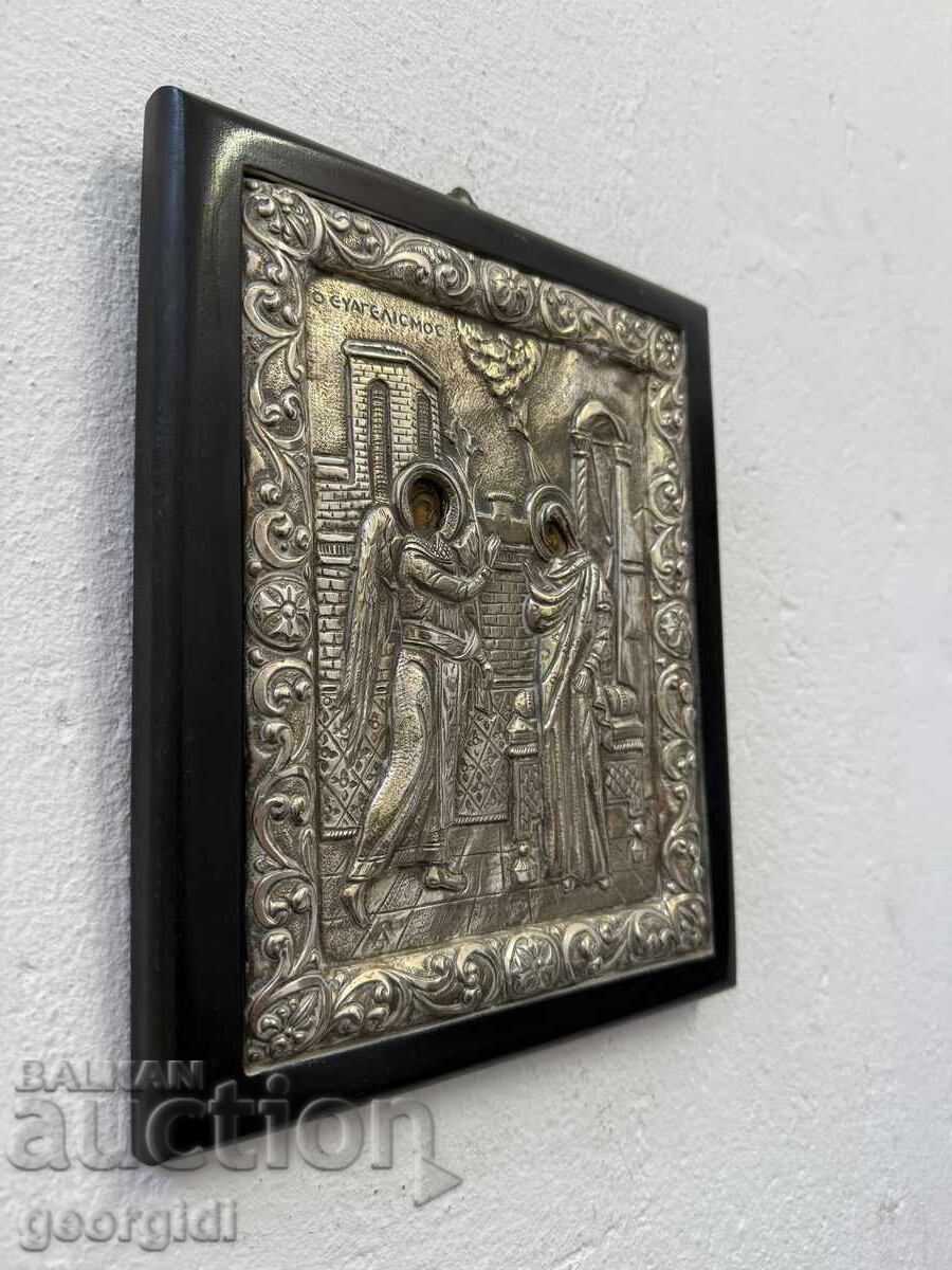 Silver Icon "Annunciation". No. 7517 - 6 Silver Icon "Annunciation". No. 7517 - 6