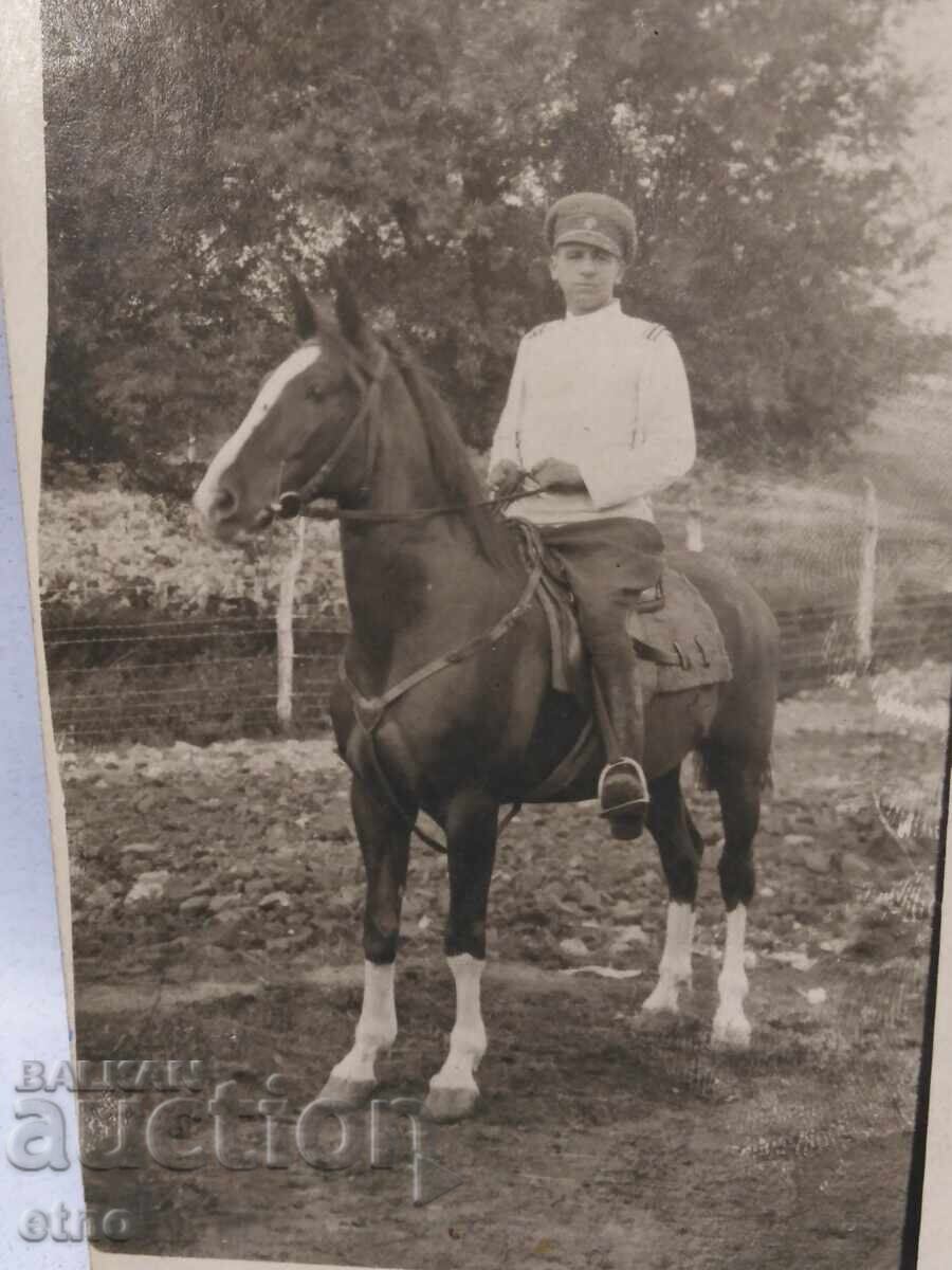 TSAR'S PHOTO, COSTUME, CAVALRYMAN, SOLDIER, UNIFORM, HORSE