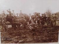 ROYAL PHOTO, COSTUME, CAVALRYMAN, SOLDIER, UNIFORM, HORSE, plow, plow