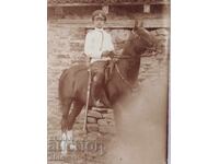 ROYAL PHOTO, CAVALRYMAN, SOLDIER, UNIFORM, HORSE, SABER