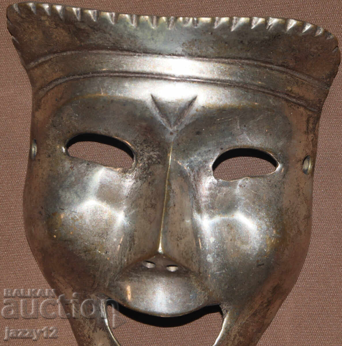 Delivery of Solid Bronze Theater Mask