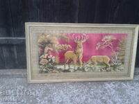 Coworking space with frame and glass