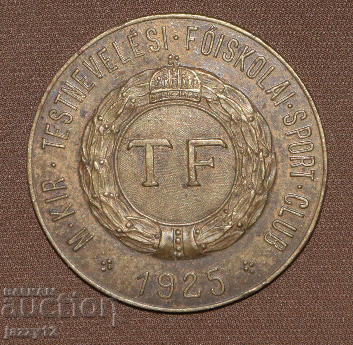 Hungarian Sports Commemorative Medal 1939