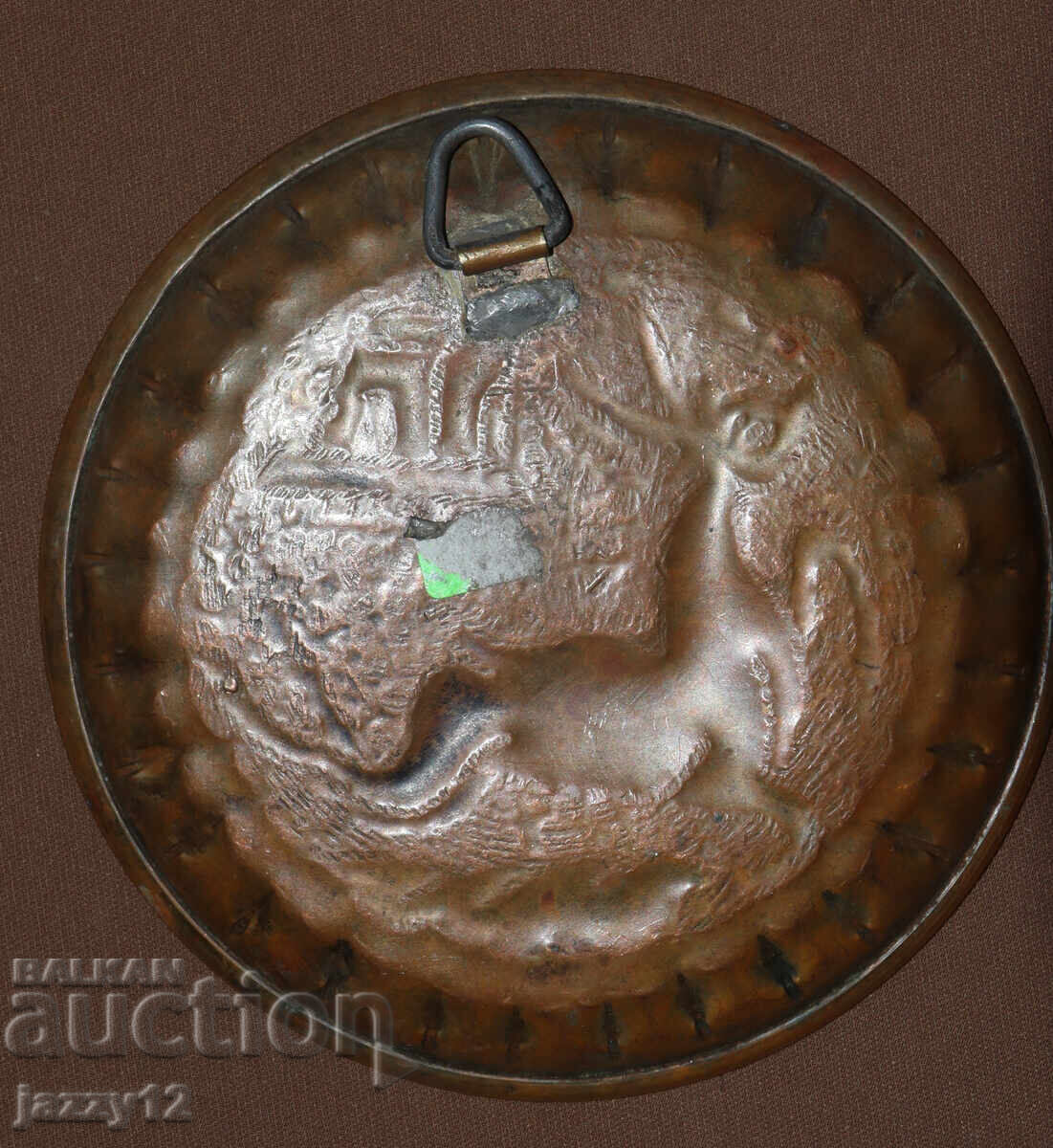 Copper panel plate wall decoration - 5 Copper panel plate wall decoration - 5