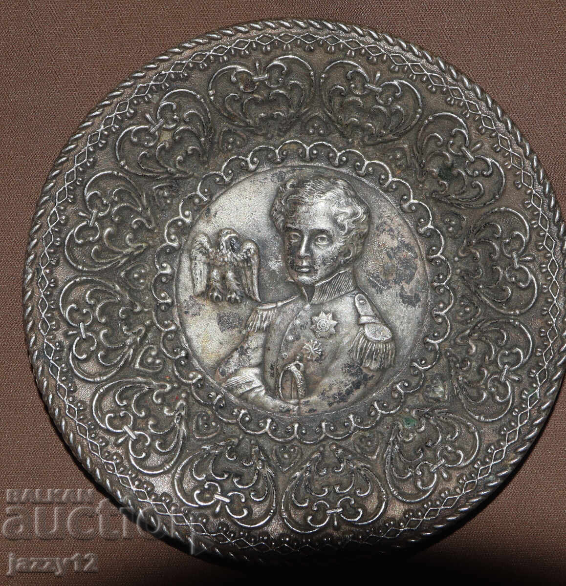 Napoleon Bonaparte Metal Decorative Plate France with price 90.00 BGN | € 46.02
