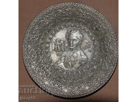Napoleon Bonaparte Metal Decorative Plate France