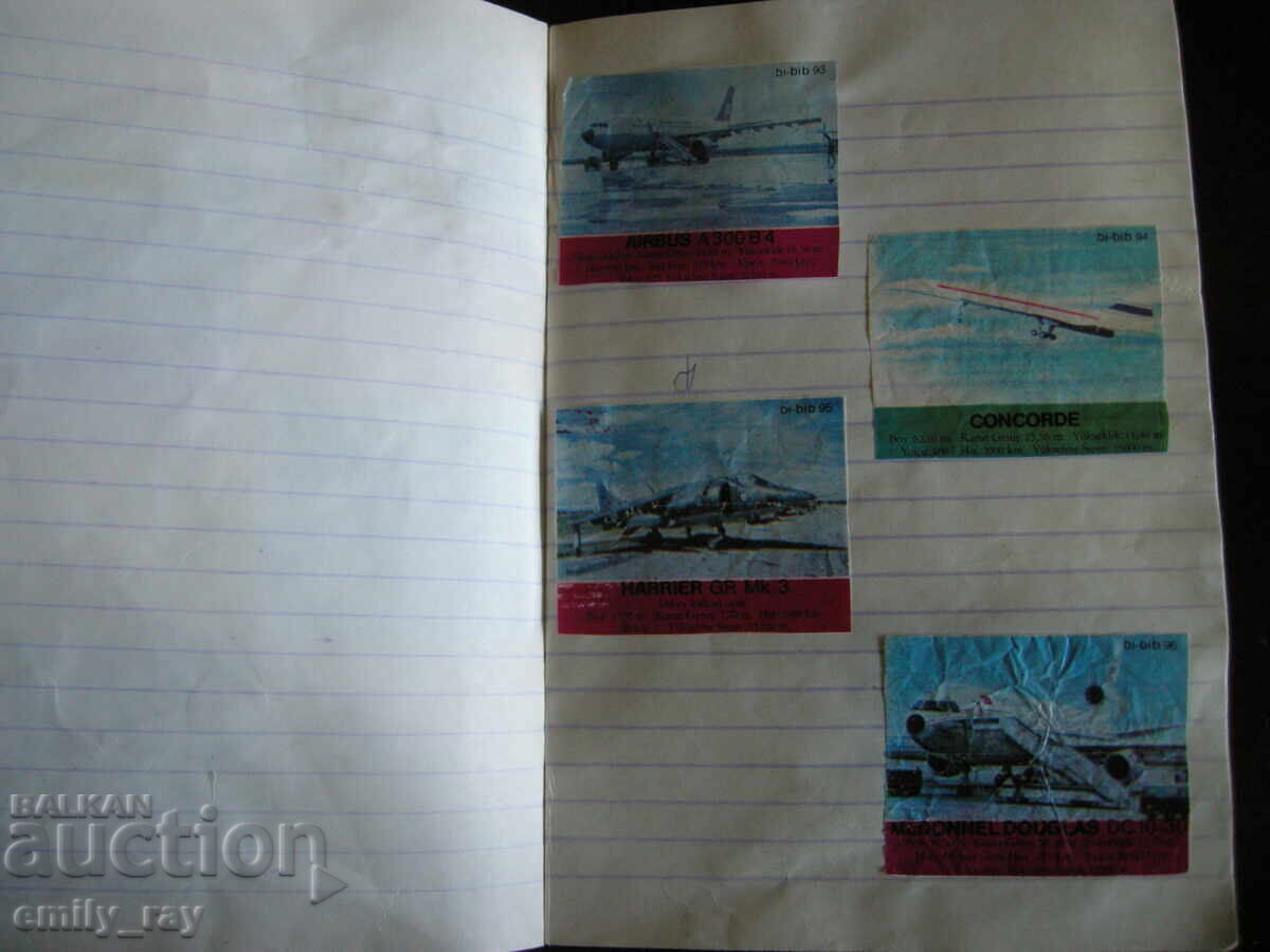 Auction  Collection of Bi Bib chewing gum pictures - Bi Bip