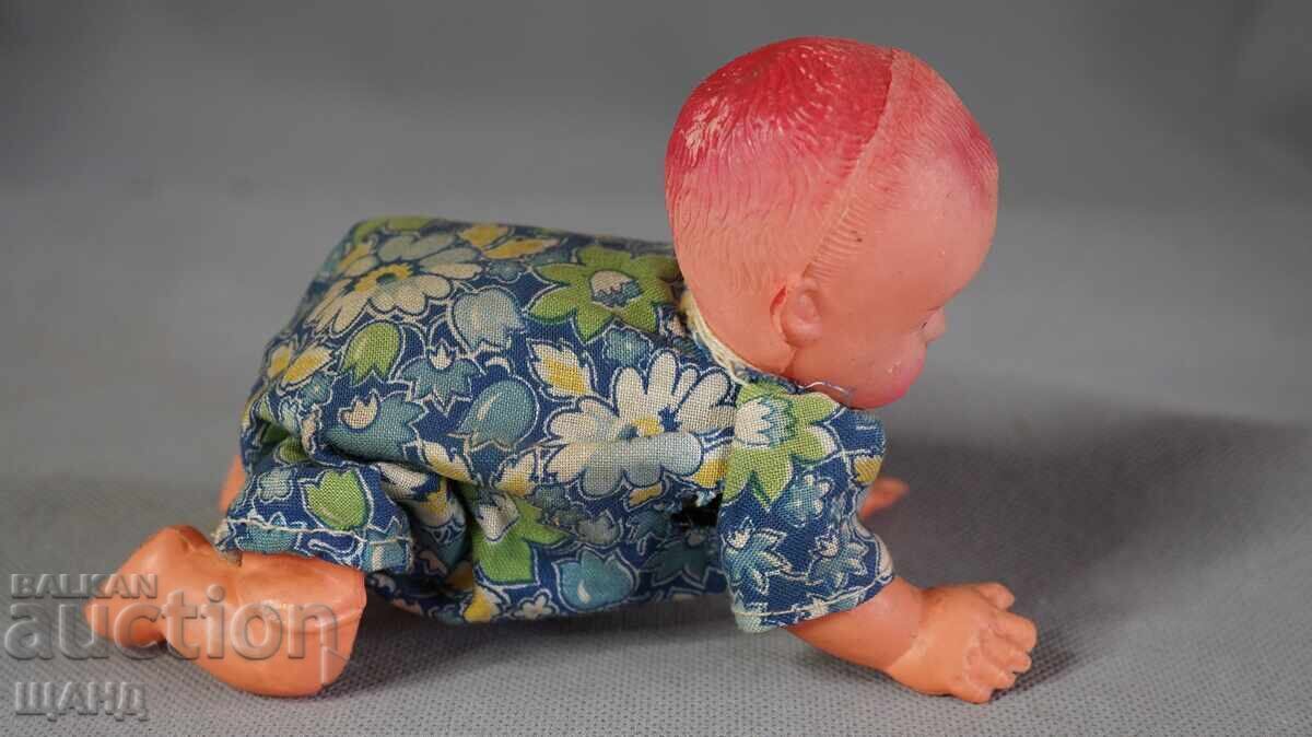 Delivery of Old Japanese mechanical toy figure doll baby with box