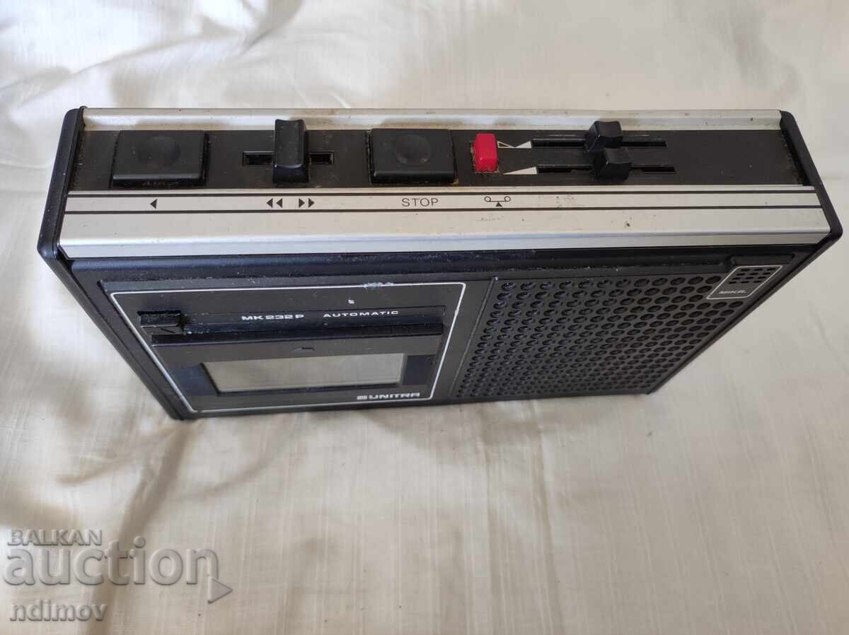 Unitra Cassette Player from the Socialist Era with price 20.00 BGN | € 10.23