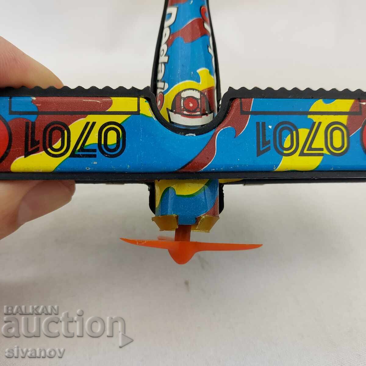 Delivery of Old Airplane Dedal 9 0701 toy 70s Poland #2734 Delivery of Old Airplane Dedal 9 0701 toy 70s Poland #2734