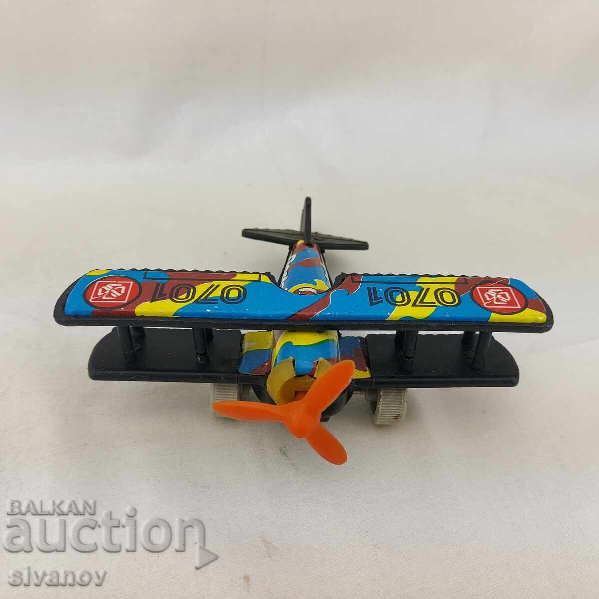Old Airplane Dedal 9 0701 toy 70s Poland #2734 Old Airplane Dedal 9 0701 toy 70s Poland #2734