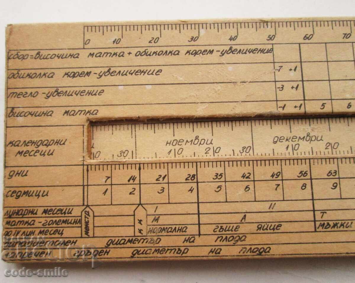 Old medical line for pregnant women - pregnancy progression with price 300.00 BGN | € 153.39