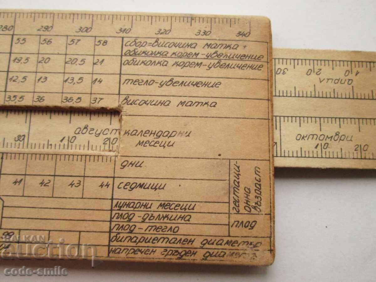 Auction  Old medical line for pregnant women - pregnancy progression