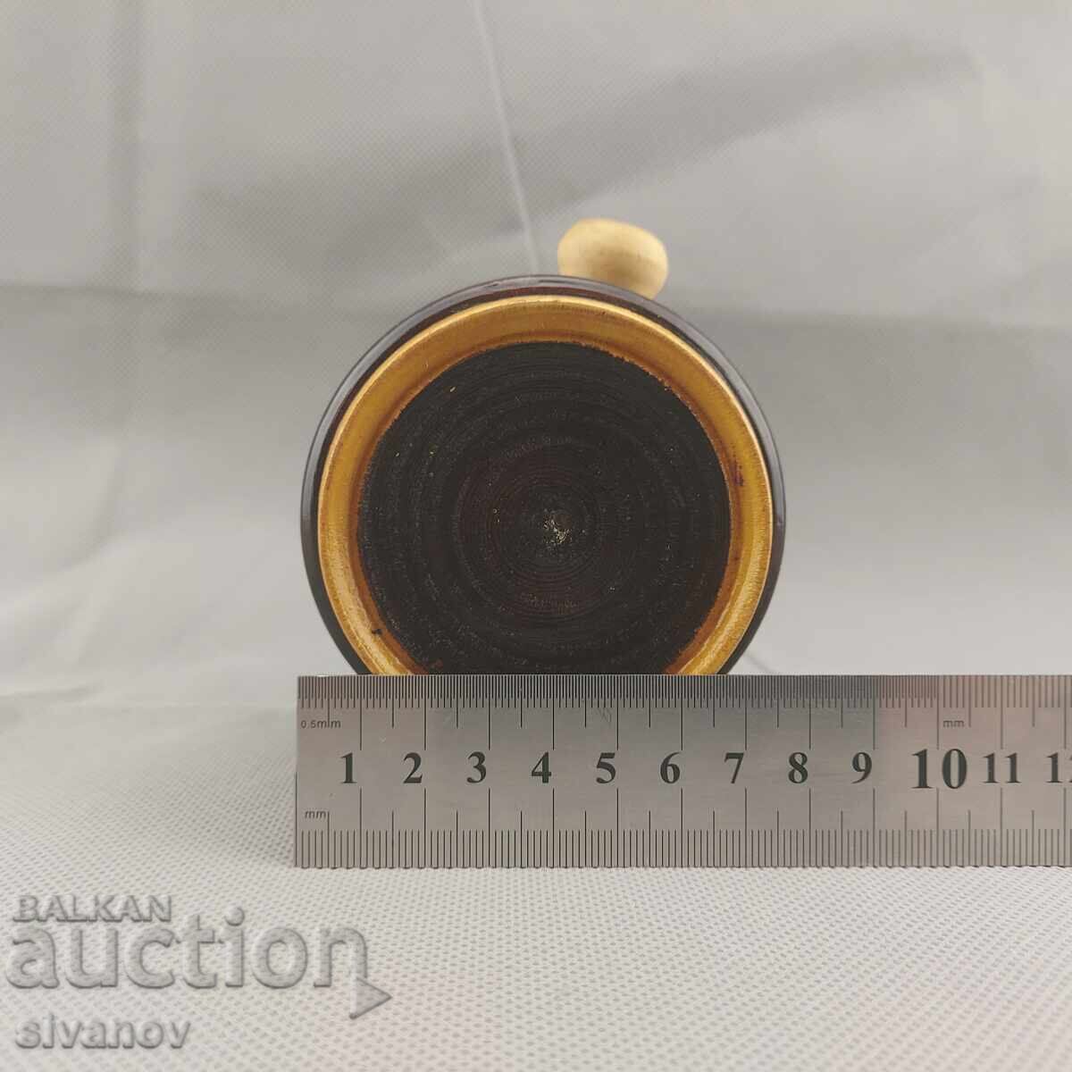 Old wooden barrel, cask, vessel, vat, keg, bucket, small deck - 7