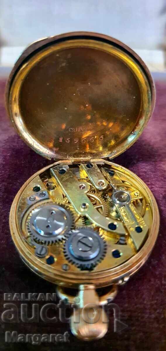 Gold pocket watch 14k with price 1590.00 BGN | € 812.95 Gold pocket watch 14k with price 1590.00 BGN | € 812.95