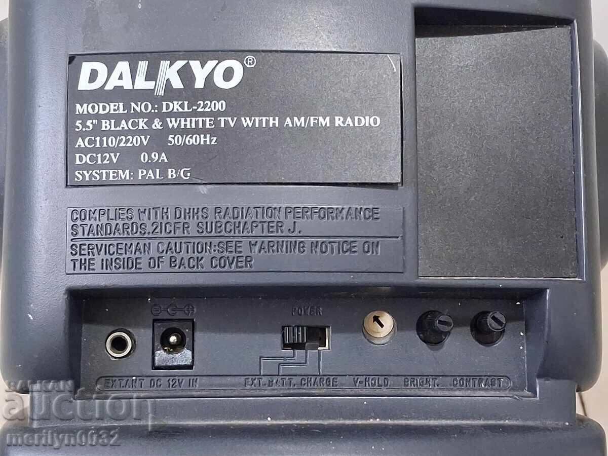Portable TV "DALKYO" TV set - 5