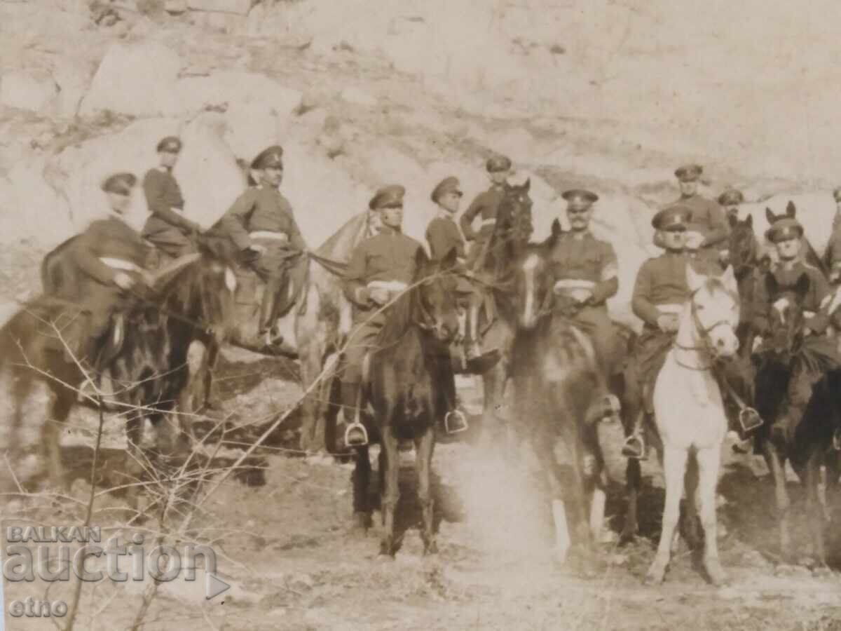 Аукцион 1933 ЦАРСКА СНИМКА,КАВАЛЕРИСТ,ВОЙНИК,3-ти конен полк ПЛОВДИВ