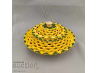 Cutie de bijuterii din lemn, veche, lucrată manual #2853