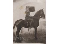 ROYAL PHOTO, CAVALRYMAN, SOLDIER, UNIFORM, saber