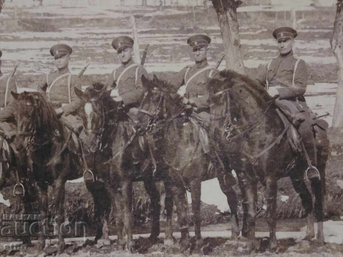 ETROPOLE, FOTOGRAFIE REGALĂ, CAVALERIST, SOLDAT, UNIFORMĂ - 5