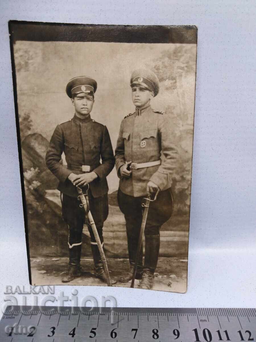 ЦАРСКА СНИМКА,КАВАЛЕРИСТ,ВОЙНИК,УНИФОРМА,знак,отличие,сабя с цена 15.00 лв. | € 7.67