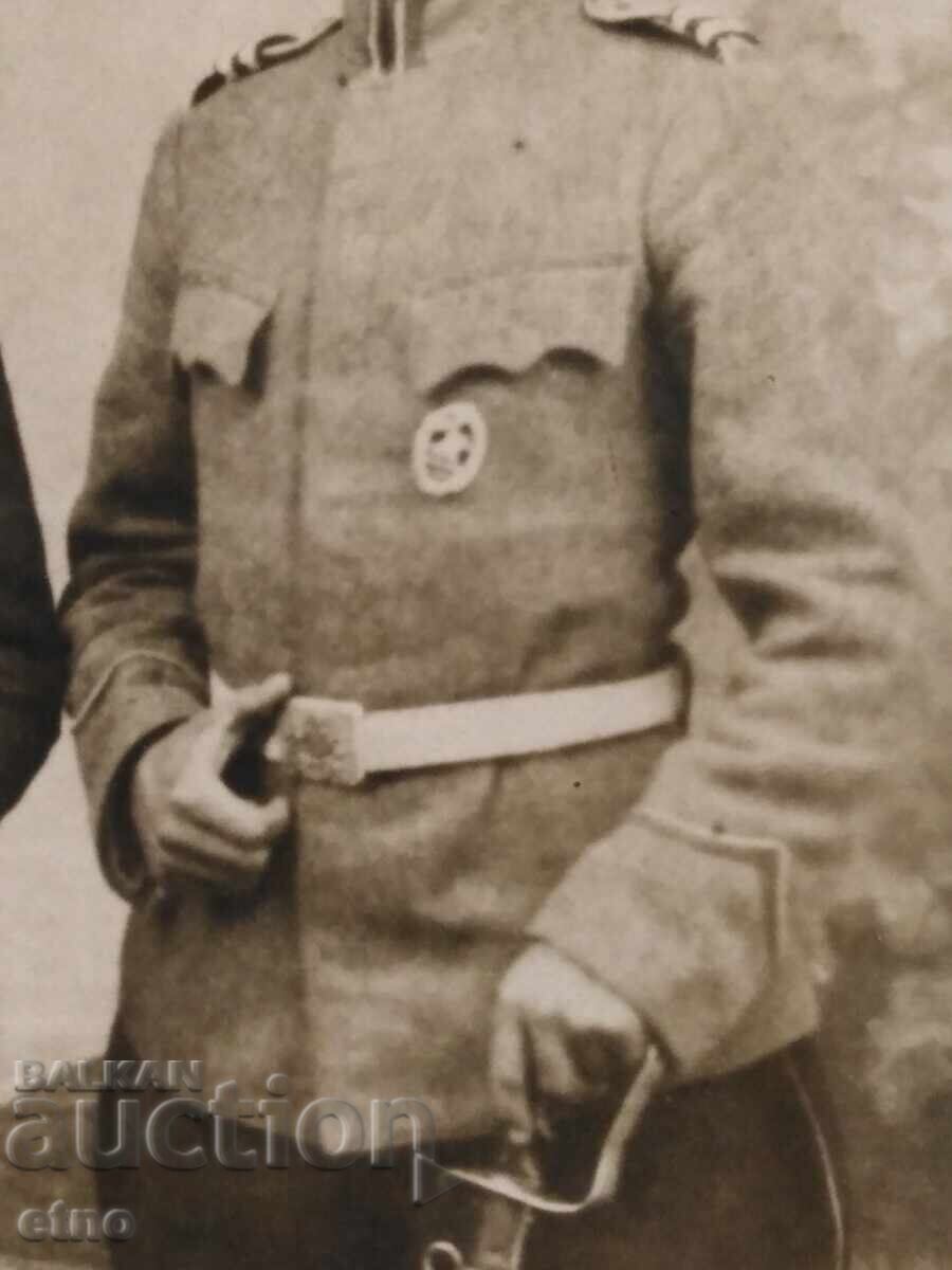 Аукцион ЦАРСКА СНИМКА,КАВАЛЕРИСТ,ВОЙНИК,УНИФОРМА,знак,отличие,сабя