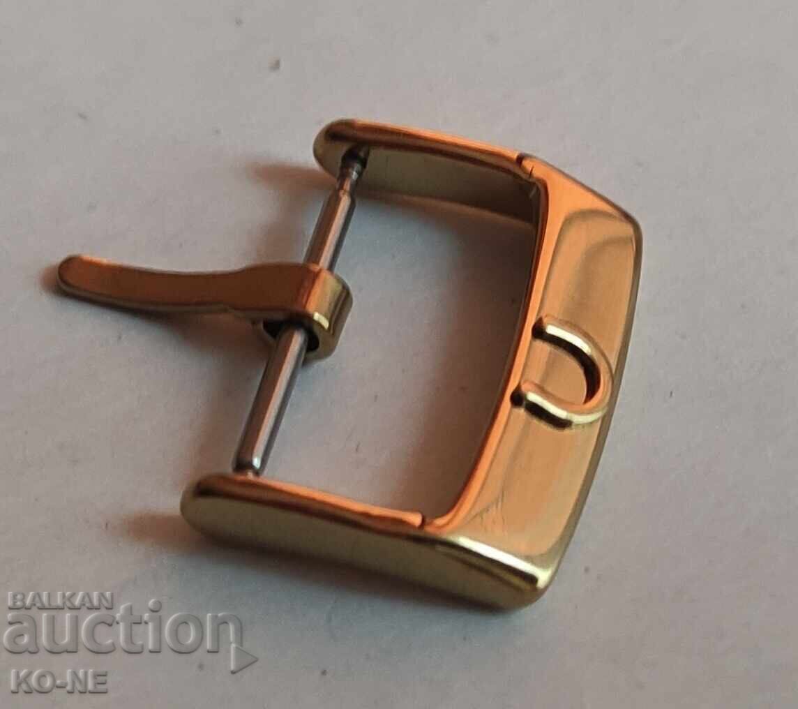 Omega Buckle with Gold Plating - 16, 18, 20mm - 5