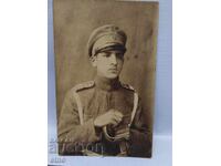 1924 g. FOTOGRAFIE REGALĂ, CAVALERIST, SOLDAT, Regimentul 5 de cavalerie, sabie