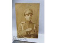 1924 g. FOTOGRAFIE REGALĂ, CAVALERIST, SOLDAT, Regimentul 5 de cavalerie, sabie