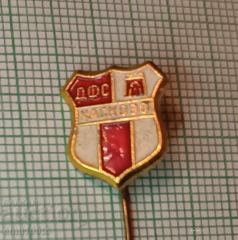 Значка- ДФС и Футболен клуб Хасково