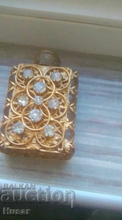 Μπουκαλάκι αρώματος, χάλκινη διακόσμηση, 9 τεμ. πέτρες Swarovski με τιμή 34.99 BGN | € 17.89