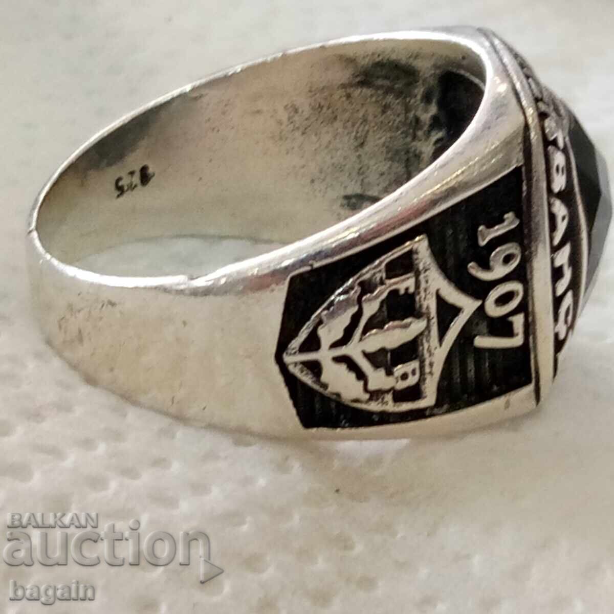Παράδοση Ανδρικό ασημένιο δαχτυλίδι. Φενέρμπαχτσε Παράδοση Ανδρικό ασημένιο δαχτυλίδι. Φενέρμπαχτσε