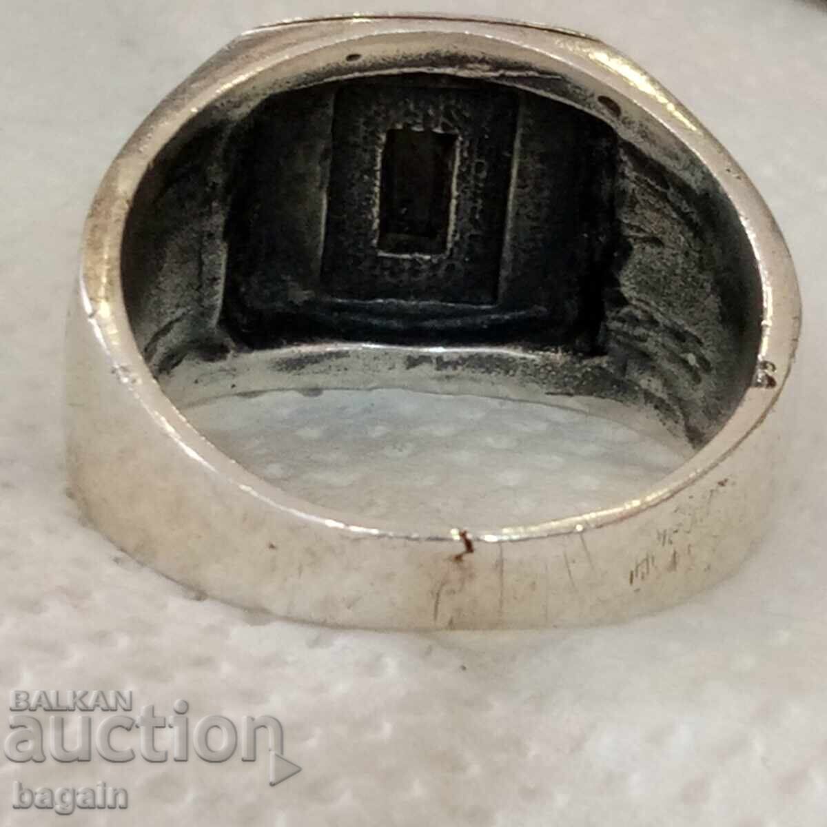 Ανδρικό ασημένιο δαχτυλίδι. Φενέρμπαχτσε - 5 Ανδρικό ασημένιο δαχτυλίδι. Φενέρμπαχτσε - 5